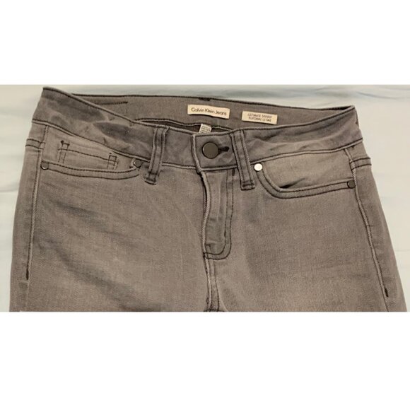 Calvin Klein Ultimate Skinny Jeans Gray - Picture 10 of 10